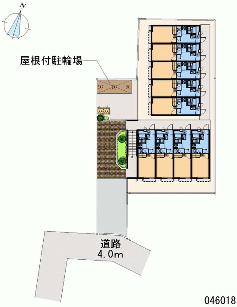 レオパレスＤＡＩＫＡＴＵ　Ｙ 区画図