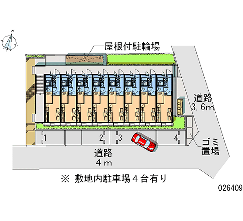 26409 bãi đậu xe hàng tháng