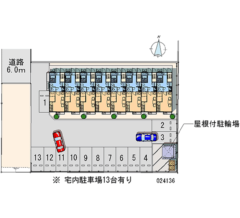 24136 Monthly parking lot