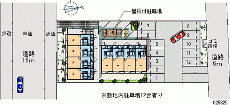 25825月租停車場