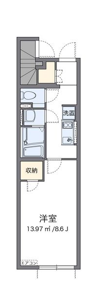 クレイノイーストベル 間取り図