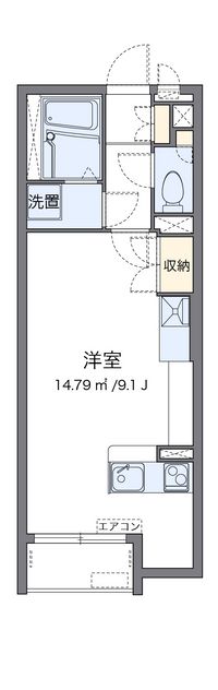 レオネクストモリシゲ 間取図