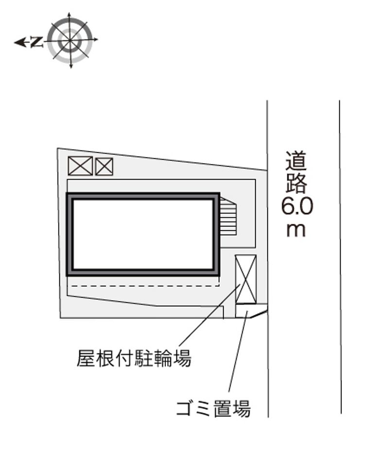 レオパレスアベイユ 配置図