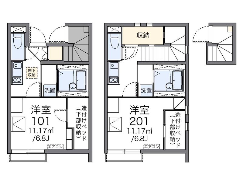 レオネクストブランシュ 間取図