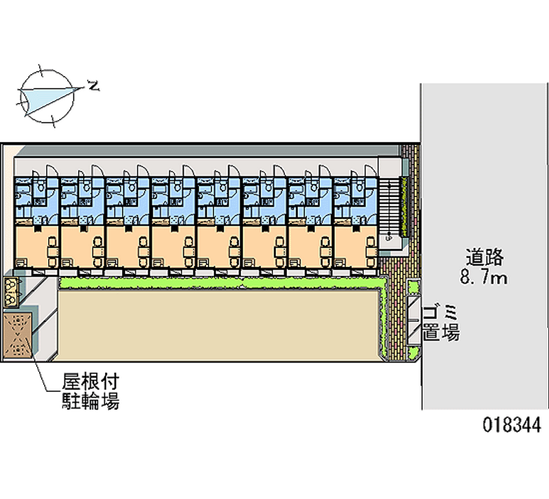 18344月租停車場