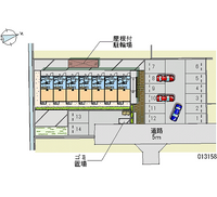 13158 Monthly parking lot