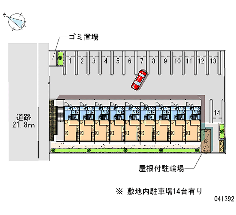 41392 Monthly parking lot