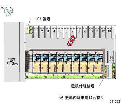 41392 Monthly parking lot