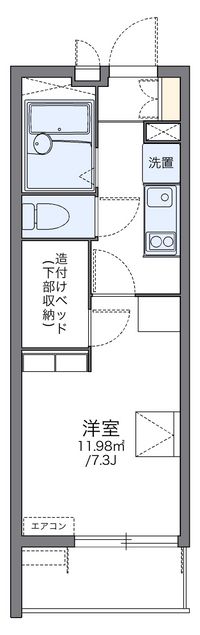 レオパレスＫｉｓｓＭｅ 間取り図