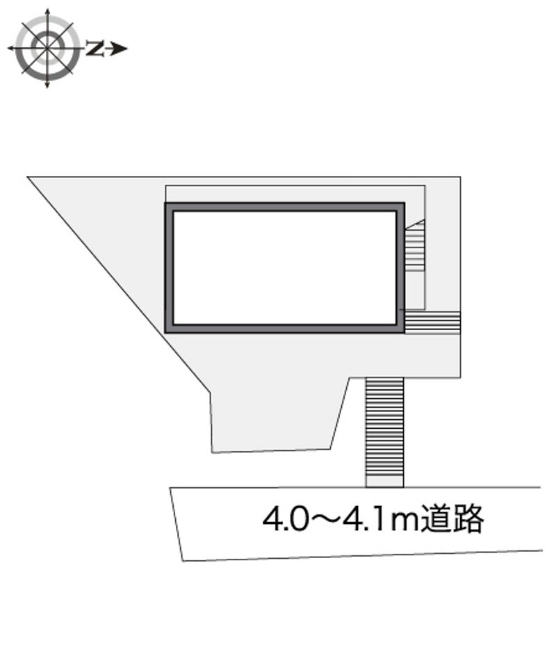 レオパレスソーラーヒルズ 配置図
