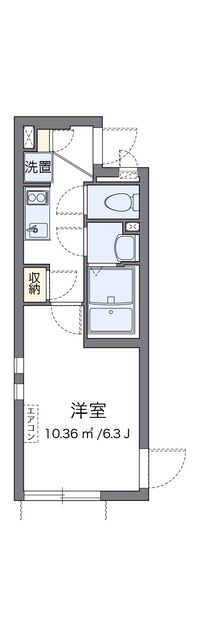 クレイノＴＡＫＥＤＡⅡ 間取り図
