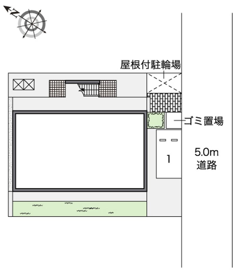 レオパレスベル日吉 配置図