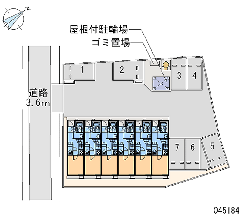 レオネクストクローバーハウス 区画図