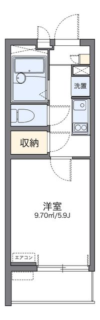 レオネクスト島上　セカンド 間取り図