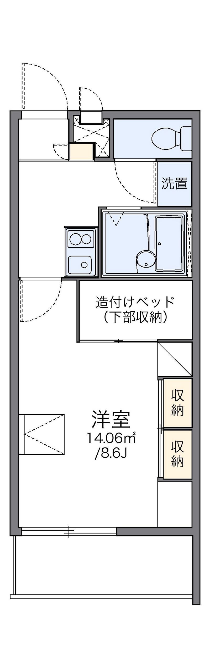 レオパレスＭａ　ｍａｉｓｏｎ　ｓａｋｏ 間取図