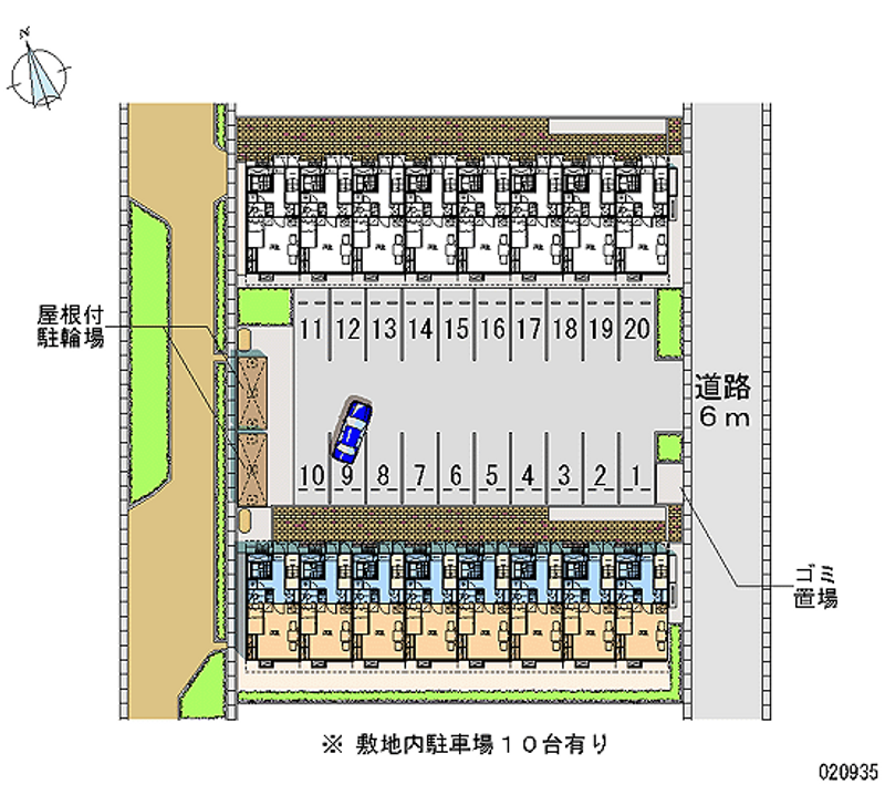 20935月租停车场