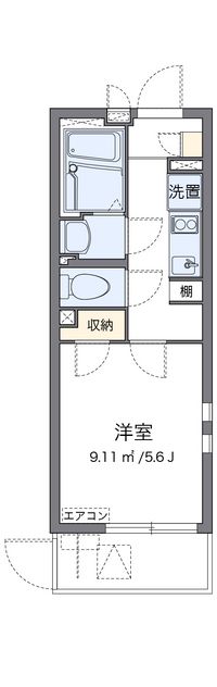 クレイノジャバ石井 間取図