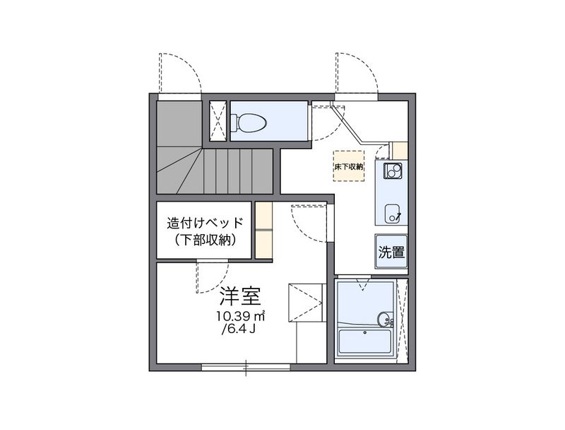 レオパレスアネックスⅡ 間取図