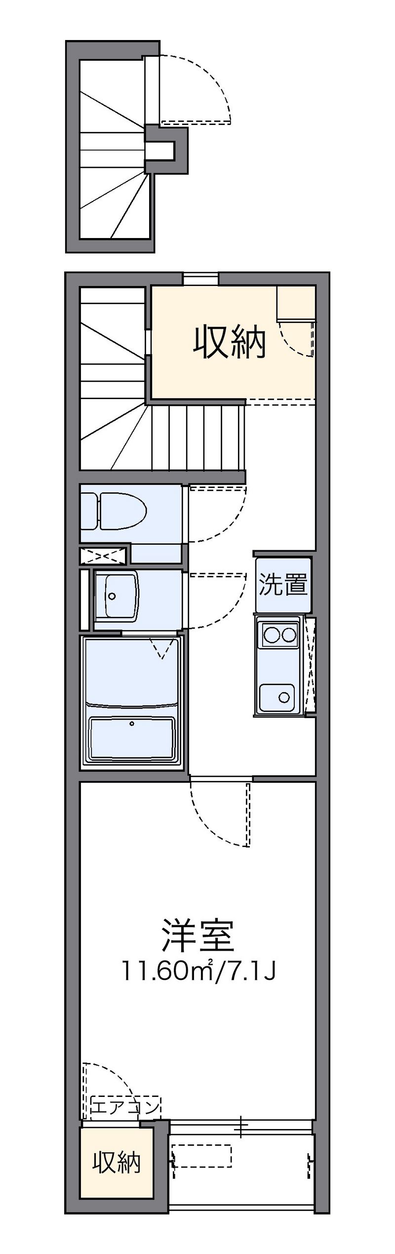 レオネクストルーチェ 間取図
