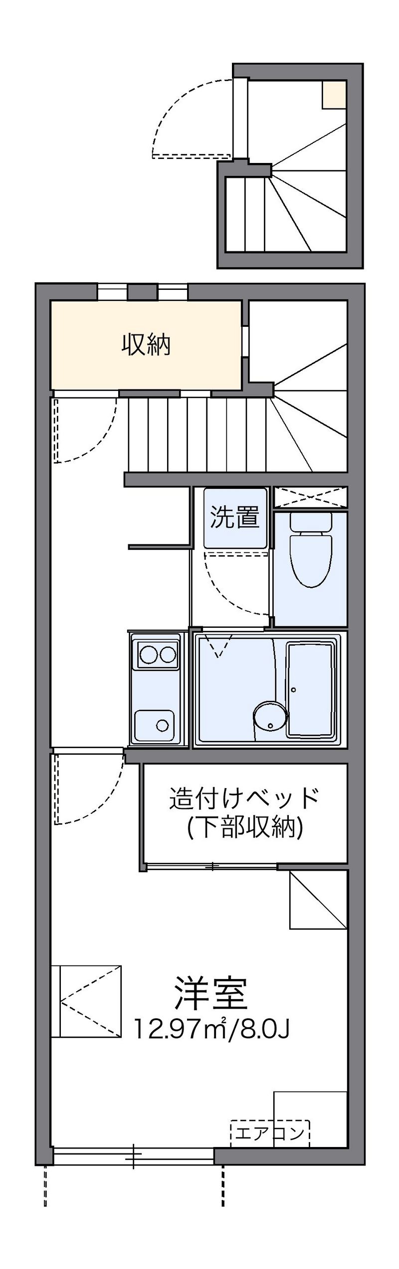 レオネクストアークセルシオ 間取図