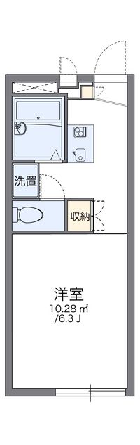 レオパレスアルテ 間取り図