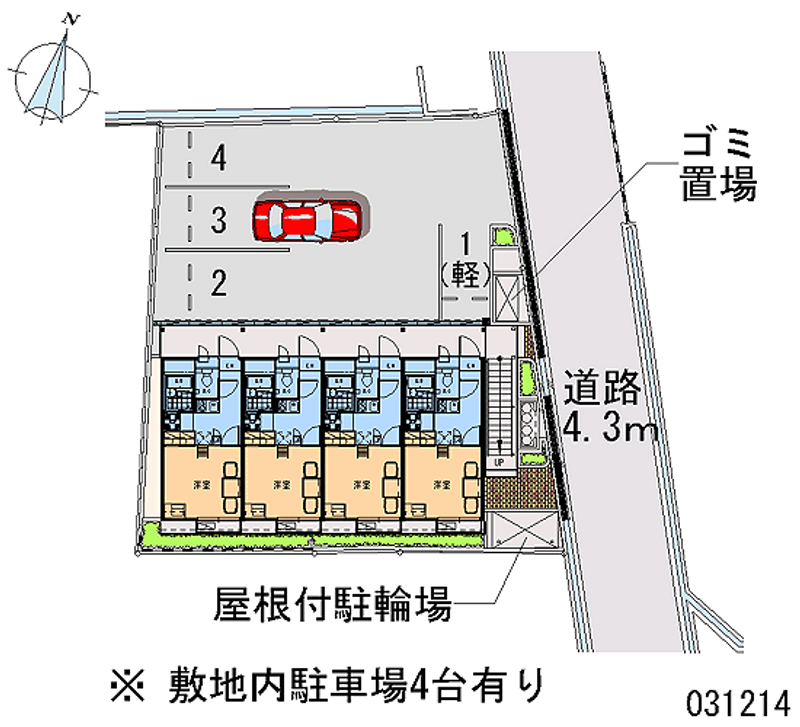 31214 Monthly parking lot