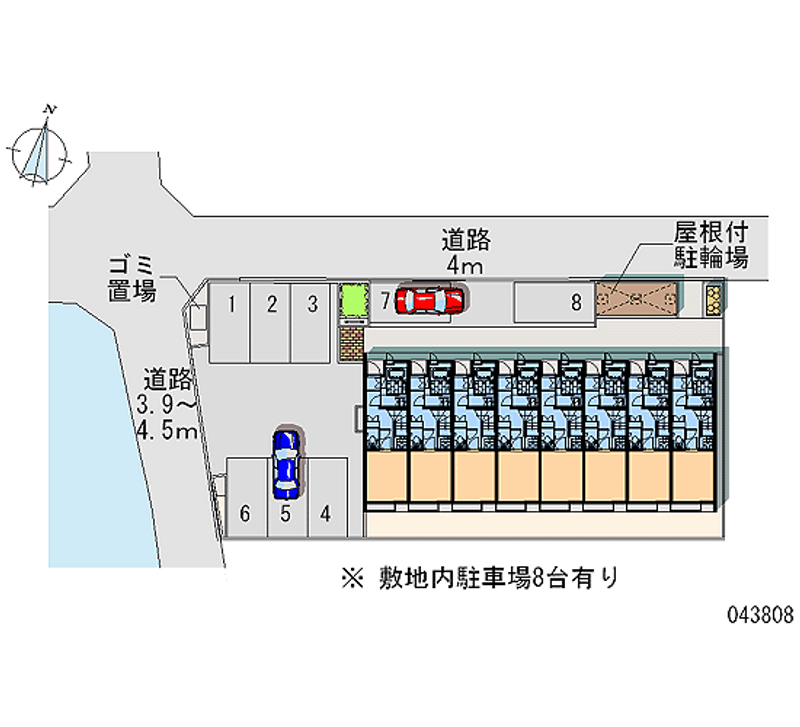 レオネクストヴィラ須賀 月極駐車場