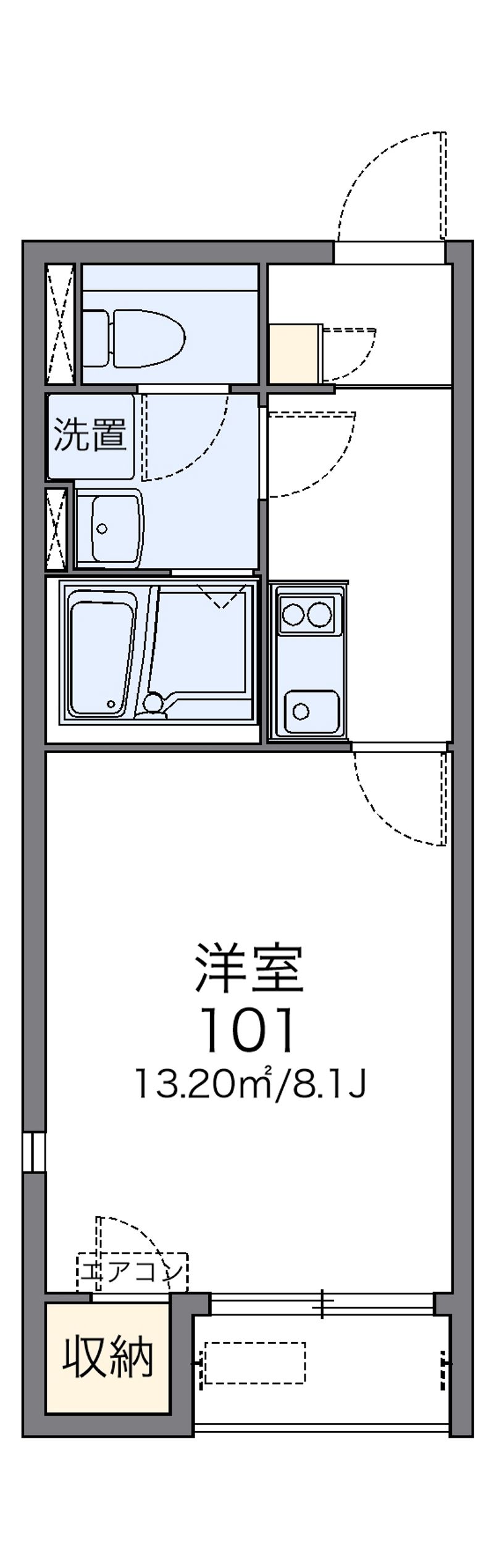 レオネクスト内町 間取図