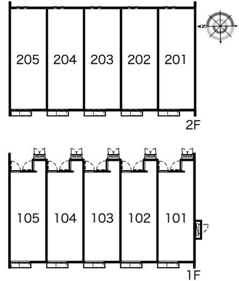 レオネクスト御殿場Ⅴ 間取配置図