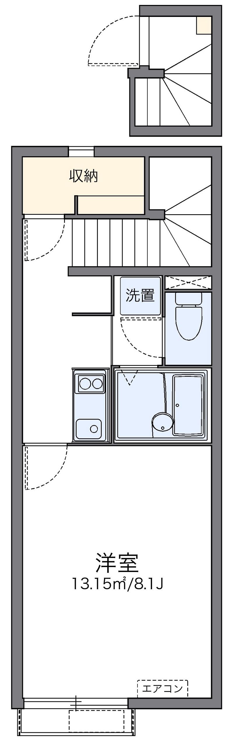 レオネクストウリュウ 間取図
