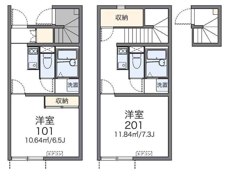 レオネクスト扇 間取図