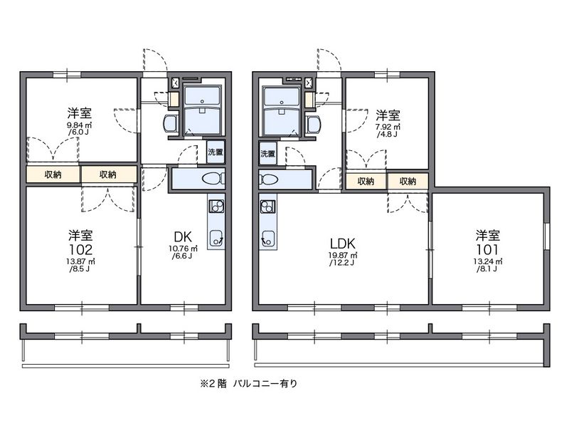 レオパレスＣＡＰＴＡＩＮ 間取図