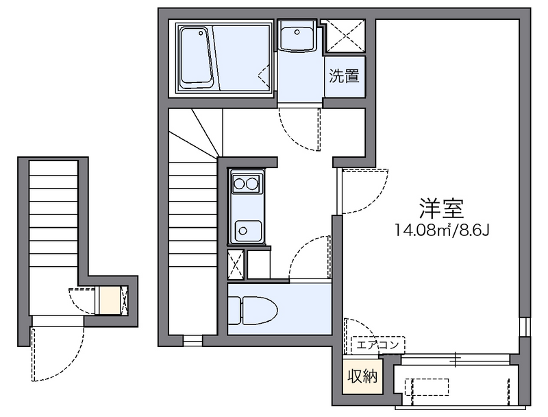 レオネクストＨＯＳＯＹＡⅢ 間取り
