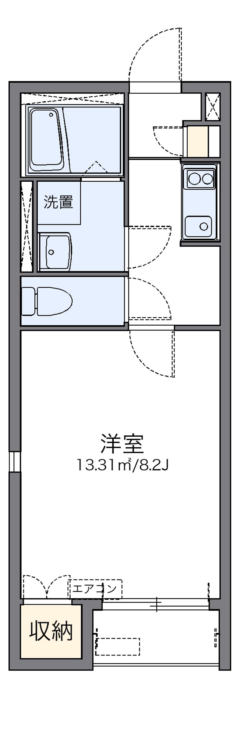 レオネクスト東浜 間取り