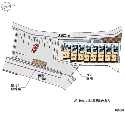 25661 Monthly parking lot