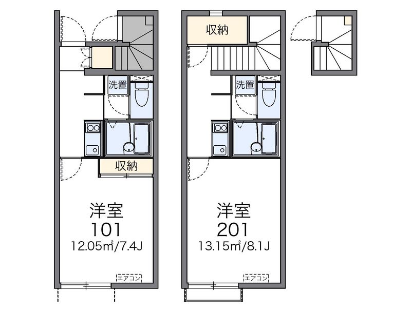 レオネクストアビーズベル 間取図
