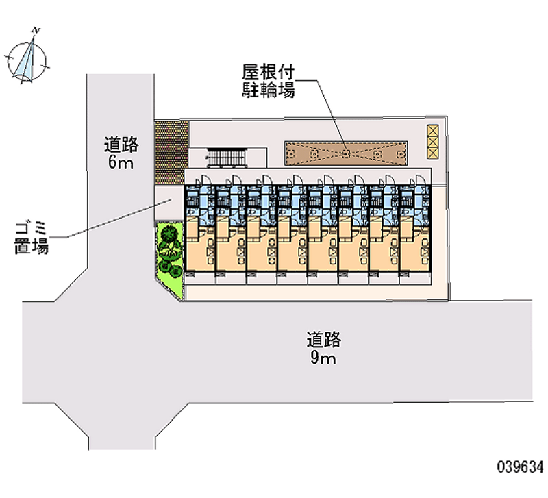 レオパレストルワジエーム 区画図