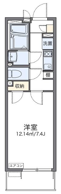 レオネクスト新川 間取り図