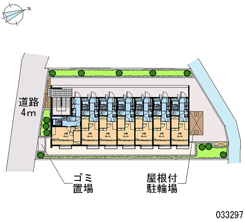レオパレスウィズユー 区画図