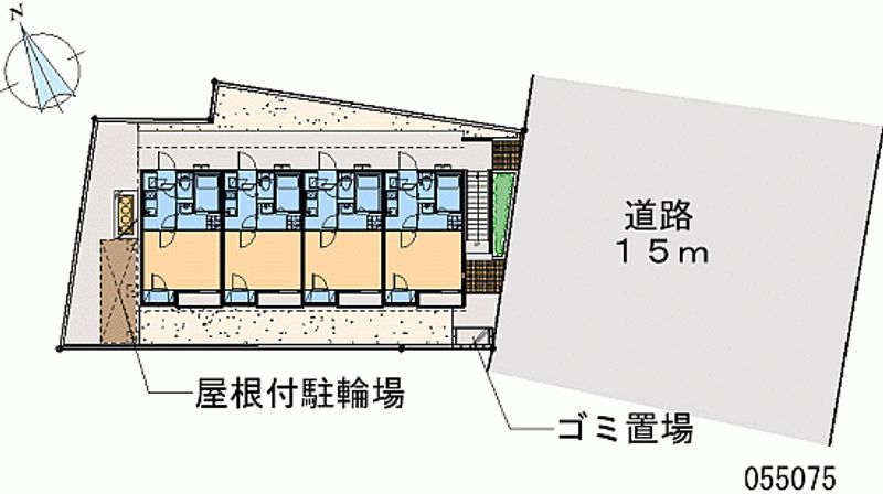 レオネクストかわせみ 区画図