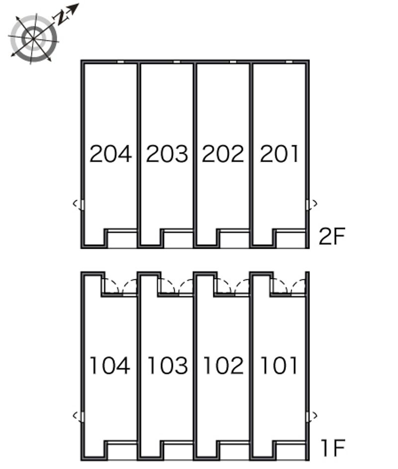 レオネクストＴＥＮＳＹＯ 間取り配置図