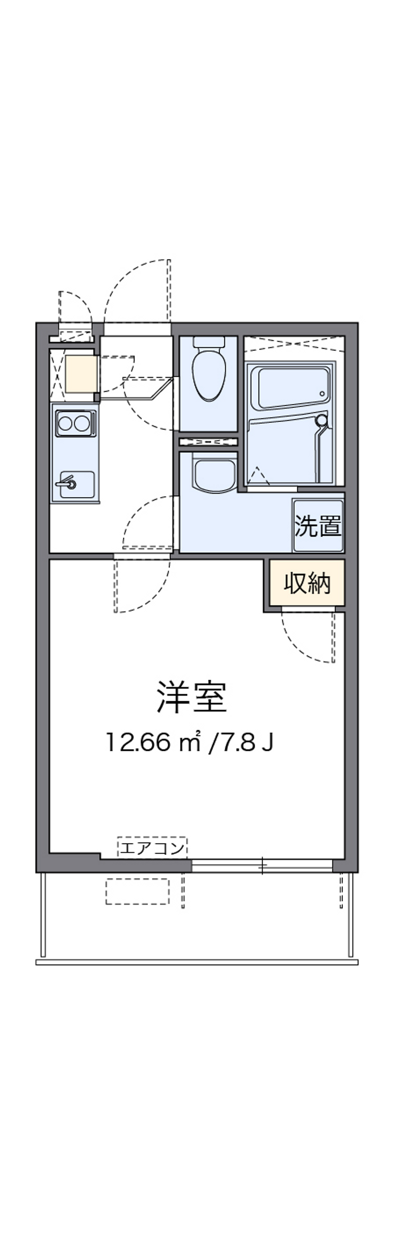 クレイノガーデンハイツＭｏｒｉ 間取図
