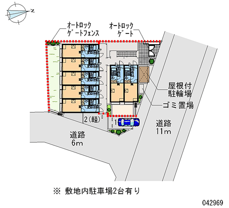 42969月租停车场