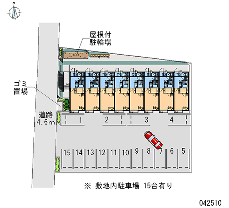 42510 Monthly parking lot