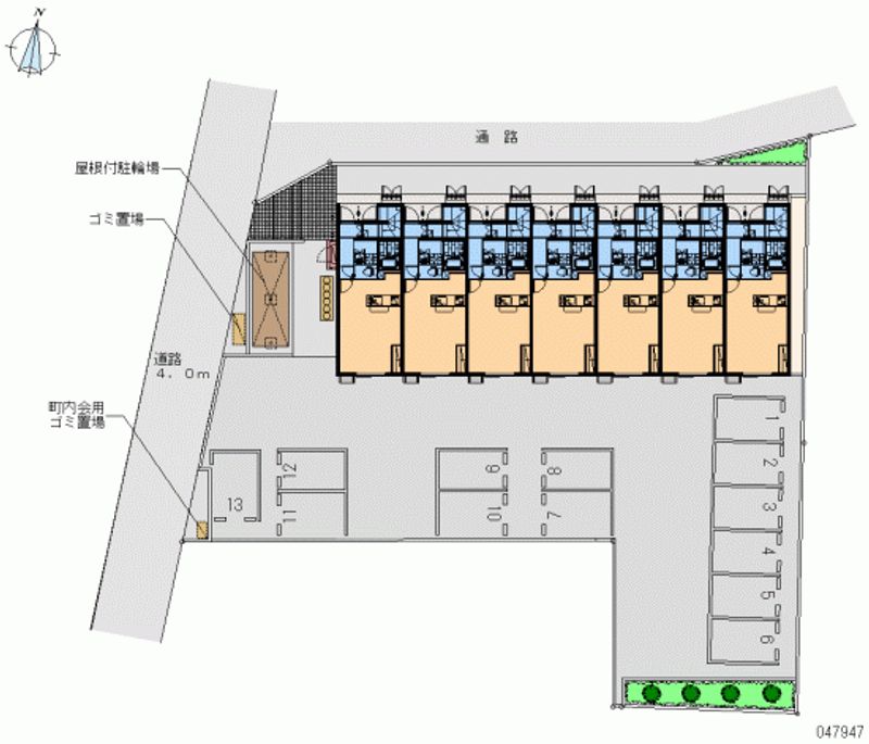 47947月租停车场