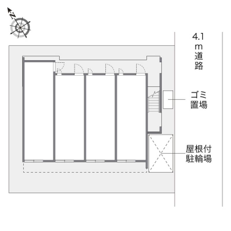 アルク西小山 配置図