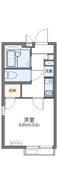 レオネクストＷａｇａｎｓｅ　Ａ 間取り図