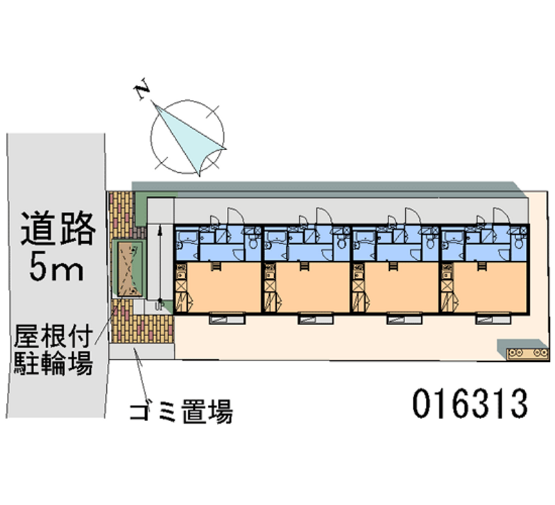 レオパレスエステート 区画図