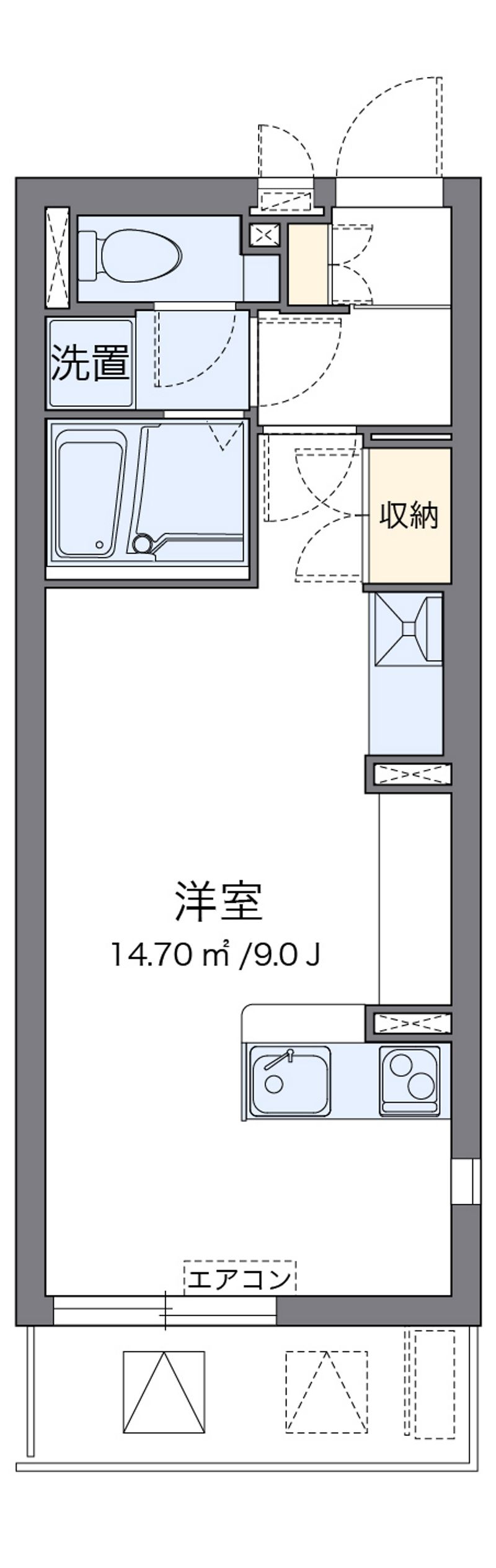 ミランダエレガンス 間取図