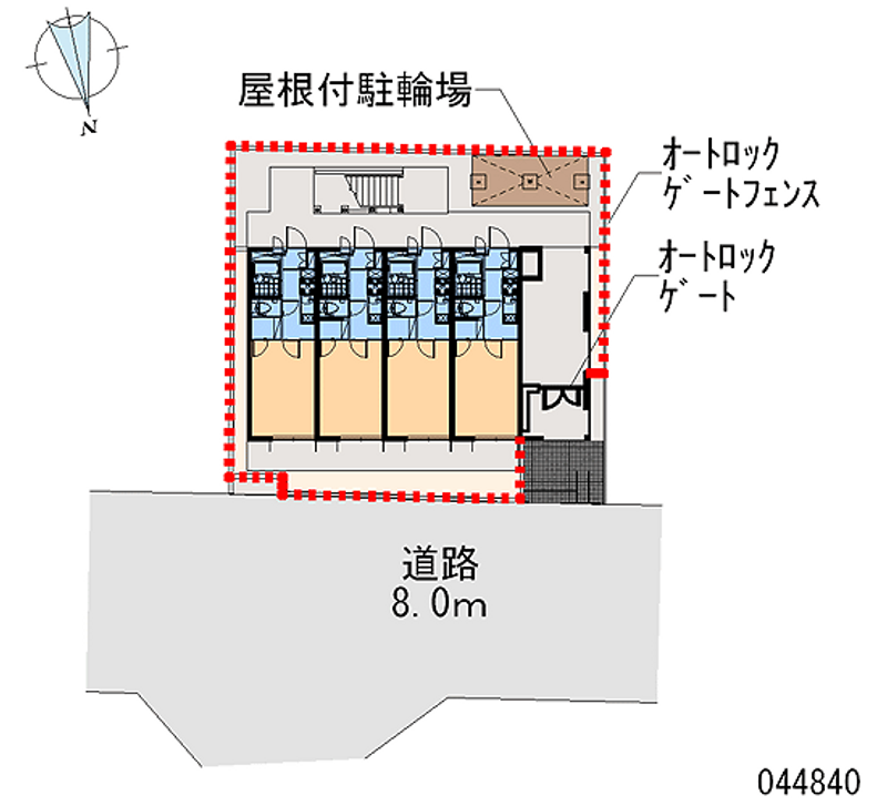 レオパレスアヴァンティ 区画図